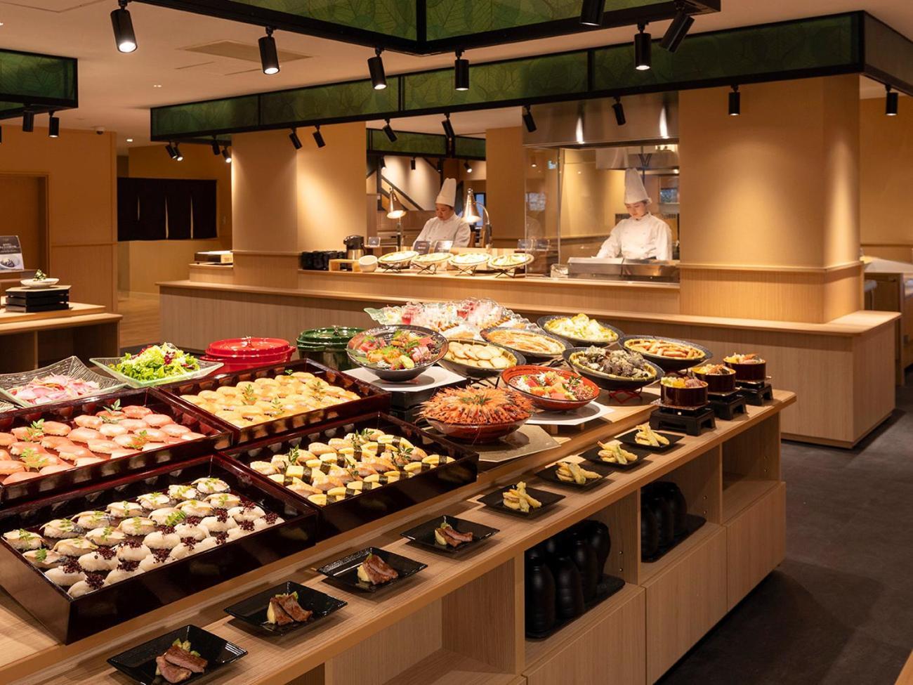 Ooedo Onsen Monogatari Premium Yamanaka Grand Hotel Kaga  Buitenkant foto